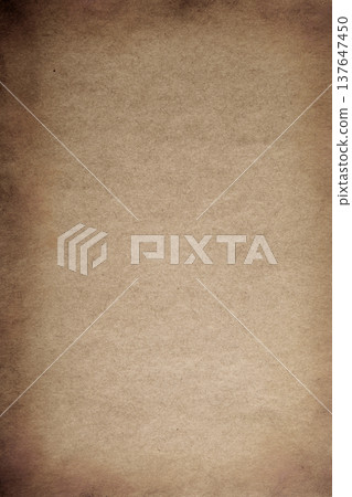 Aged grunge parchment paper texture 137647450