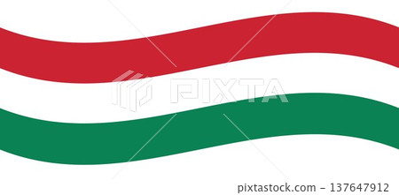 Flags of Hungary - flat collection icon. Hungary national flag set shape variations vector icon. Isolated sticker. Flags of Hungary - flat collection icon. Hungary national flag set shape variations vector icon. Isolated sticker. 137647912