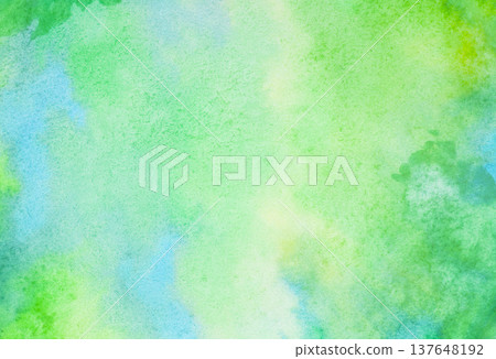 green watercolor background 137648192