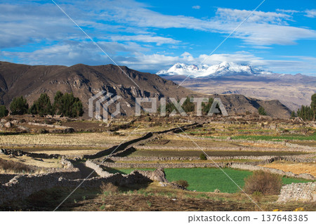 landscape of Arequipa, Peru landscape of Arequipa, Peru 137648385