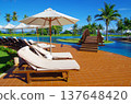 Beautiful swimming pool in Thailand 137648420