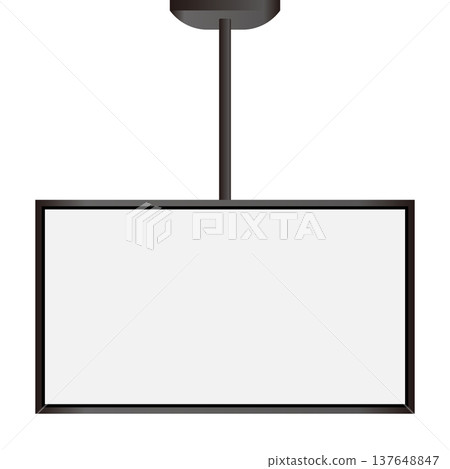 天花板式水平數位看板 | 懸掛式顯示器 137648847