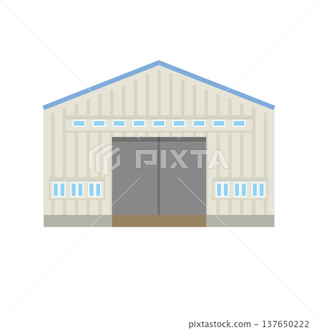 工廠建築示意圖 137650222