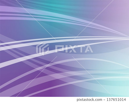Colorful and dreamy wave abstract background in purple and blue Colorful and dreamy wave abstract background in purple and blue 137651014