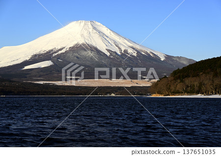 三月山中湖畔風光(地點:山中湖畔) 三月山中湖畔風光(地點:山中湖畔) 137651035