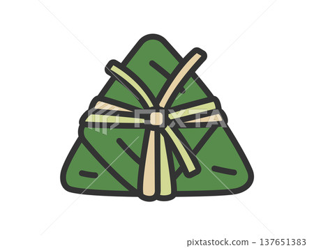 Chimaki 圖示（彩色線條畫）插圖 137651383