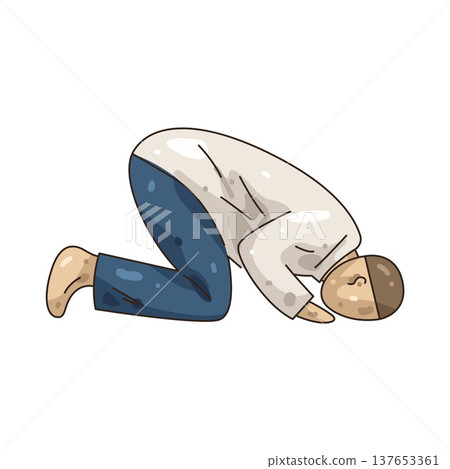 Illustration of Prayer Illustration of Prayer 137653361
