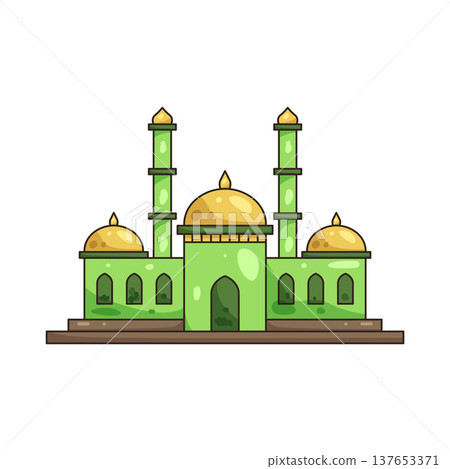Illustration of mosque Illustration of mosque 137653371