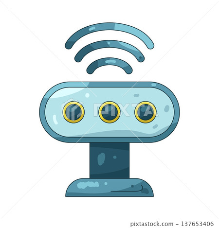 Illustration of depth camera sensor Illustration of depth camera sensor 137653406
