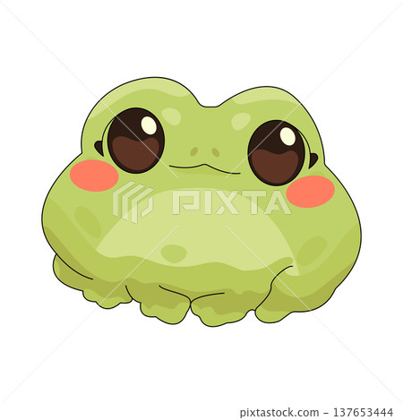 Illustration of frog 137653444