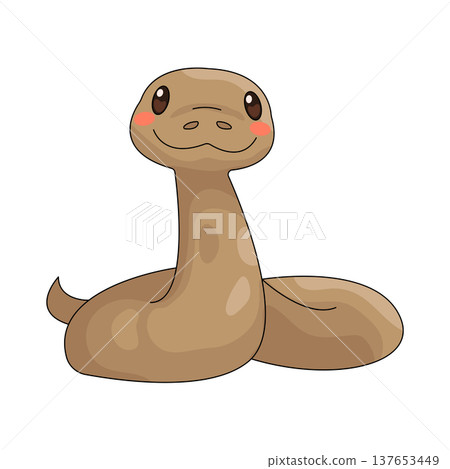 Illustration of snake Illustration of snake 137653449