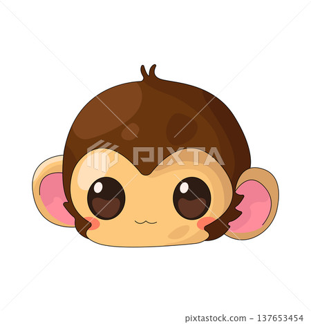 Illustration of monkey  137653454