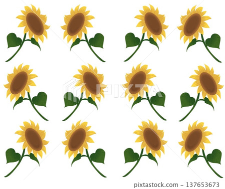 向日葵背景 向日葵背景 137653673