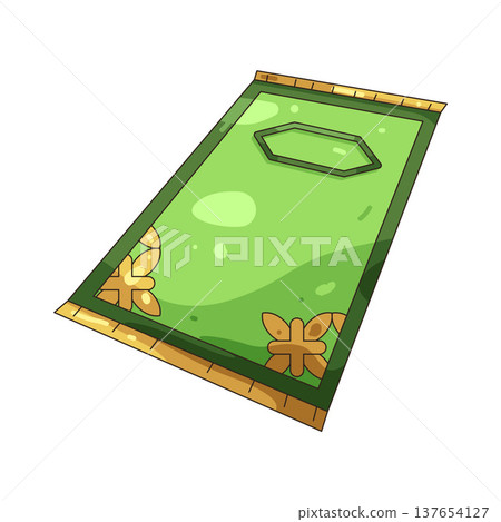 Illustration of Prayer mat Illustration of Prayer mat 137654127