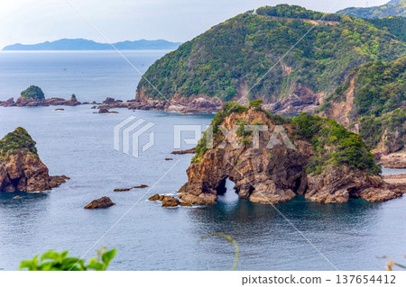 Myokenura, affectionately known as "Elephant Rock," Amakusa, Kumamoto Prefecture Myokenura, affectionately known as "Elephant Rock," Amakusa, Kumamoto Prefecture 137654412
