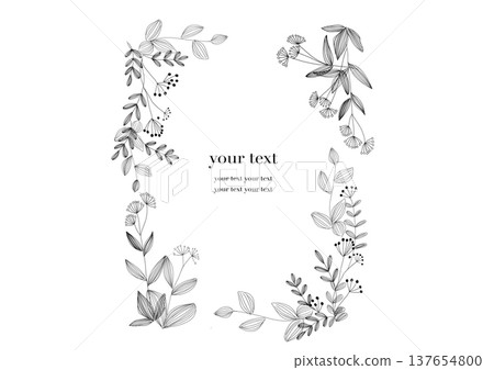natural plant frame material natural plant frame material 137654800