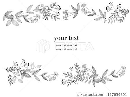 natural plant frame material natural plant frame material 137654801