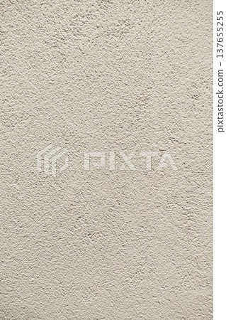 Plastered wall background; plaster finish 137655255