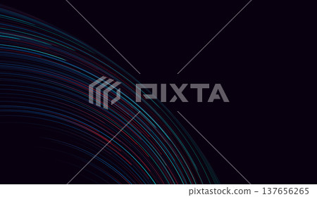 Data speed lines composed of glowing. Abstract technology future background. Vector background Data speed lines composed of glowing. Abstract technology future background. Vector background 137656265