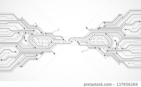Abstract technology circuit board background for space. Electronic motherboard illustration. Communication and engineering concept. Vector illustration Abstract technology circuit board background for space. Electronic motherboard illustration. Communication and engineering concept. Vector illustration 137656269