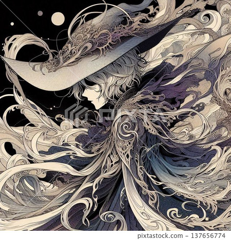 一位傳奇的魔法師，一位偉大的巫師，奇幻 137656774