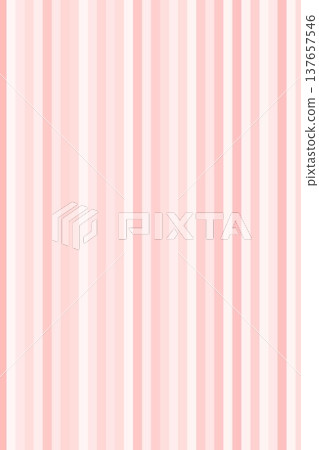 Pink, peach, vertical striped background, vector. 137657546