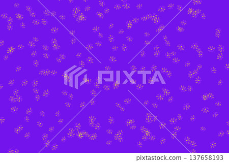 Purple space with pink flowers for decoration Purple space with pink flowers for decoration 137658193