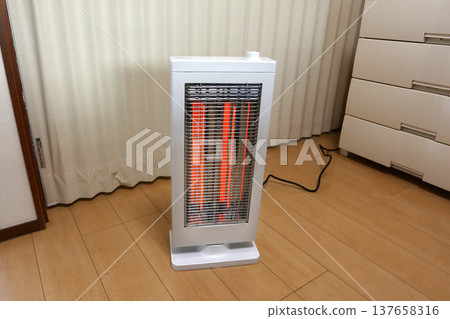 Carbon heater, electric stove - Fire hazard Carbon heater, electric stove - Fire hazard 137658316