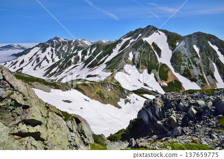 夏季穿越立山脈 137659775