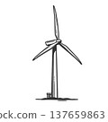 Wind Turbine Renewable Energy Concept 137659863