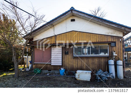 Showa retro vacant house Showa retro vacant house 137661817