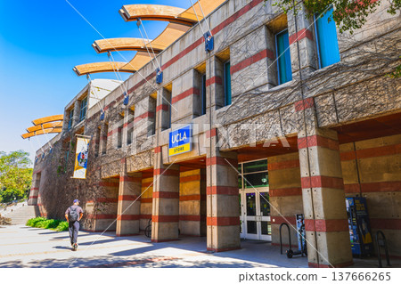UCLA campus merchandise shop, USA 137666265