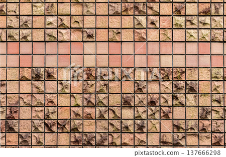 old tile wall old tile wall 137666298