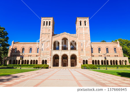 Royce Hall, the main hall of UCLA, USA Royce Hall, the main hall of UCLA, USA 137666945