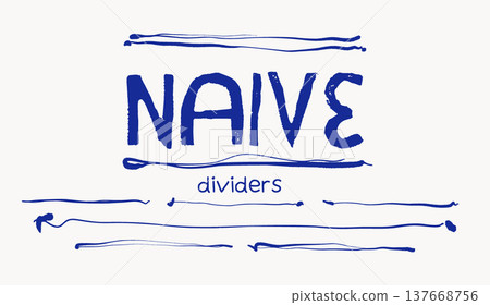 Naive Dividers Hand Drawn Doodle Childish Lines or Scroll Illustrations Modern Scribble Style for Logo Design Isolated Vector Set Naive Dividers Hand Drawn Doodle Childish Lines or Scroll Illustrations Modern Scribble Style for Logo Design Isolated Vector Set 137668756