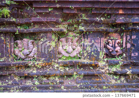 My Son Sanctuary Temple Ruins, Quang Nam Province, Vietnam My Son Sanctuary Temple Ruins, Quang Nam Province, Vietnam 137669471