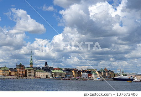 Skeppsbron in Stockholm Skeppsbron in Stockholm 137672406