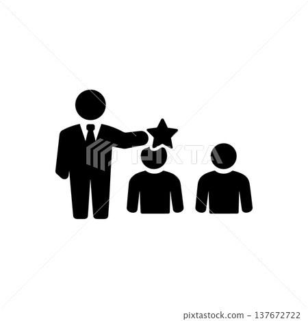 Biased Favoritism and Nepotism Icon Biased Favoritism and Nepotism Icon 137672722