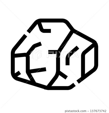 Coal rock mineral fuel power energy icon Coal rock mineral fuel power energy icon 137673742