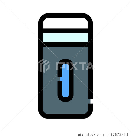 Electric shaver personal grooming hygiene item icon Electric shaver personal grooming hygiene item icon 137673813