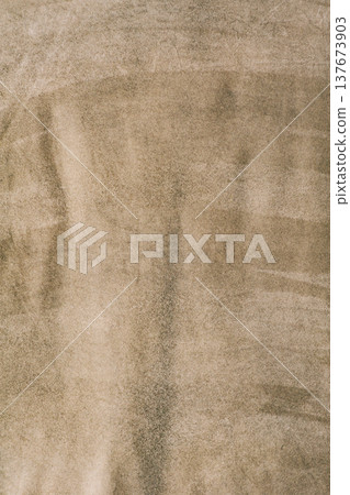 Beige suede texture macro photo as background. 137673903