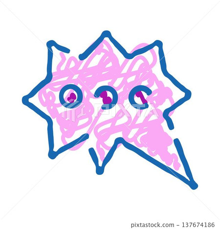 Abstract speech bubble indicating communication and message Abstract speech bubble indicating communication and message 137674186