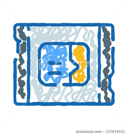 Hand drawn sim card for mobile communication technology Hand drawn sim card for mobile communication technology 137674331