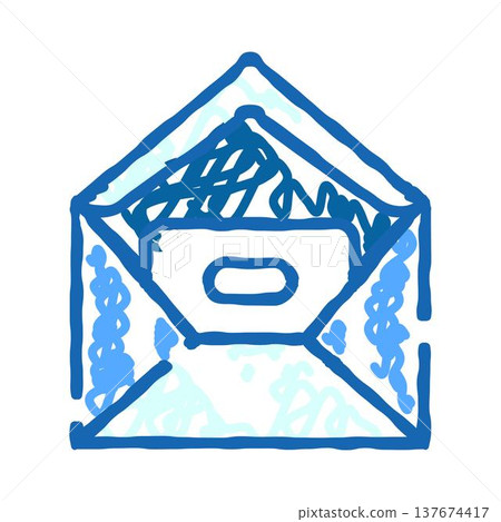 Open envelope receiving email message communication icon Open envelope receiving email message communication icon 137674417