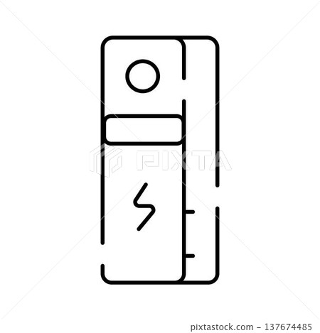 Portable power bank battery charging electronic gadget 137674485