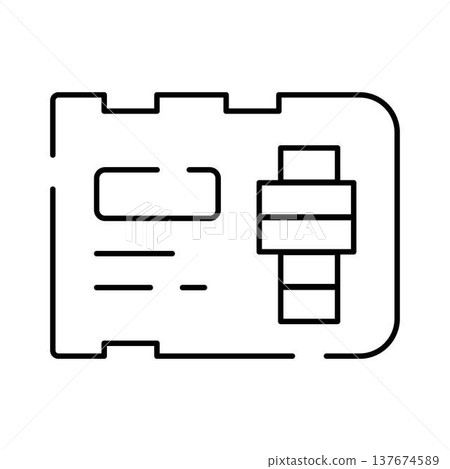 Architecture blueprint planning with technical construction drawing layout 137674589