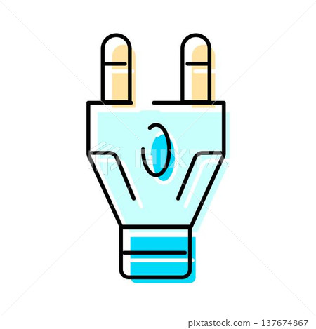 Electric plug providing power and energy connection concept Electric plug providing power and energy connection concept 137674867