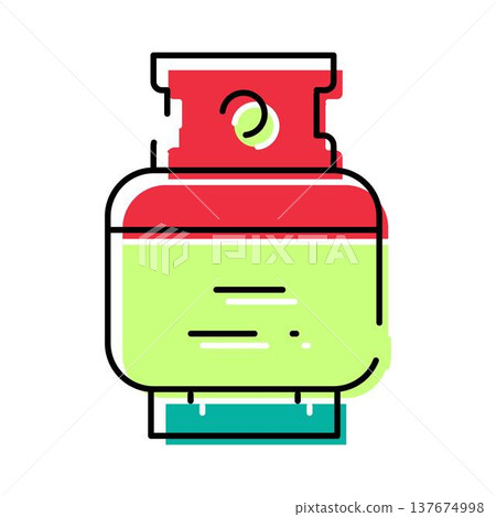 Gas cylinder providing clean energy for cooking and heating Gas cylinder providing clean energy for cooking and heating 137674998