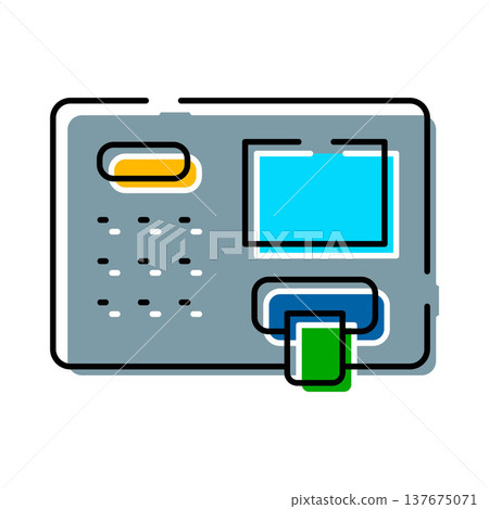 Automated teller machine providing money withdrawal service Automated teller machine providing money withdrawal service 137675071