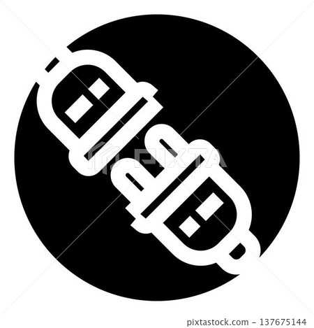 Electric plug and socket connecting Electric plug and socket connecting 137675144